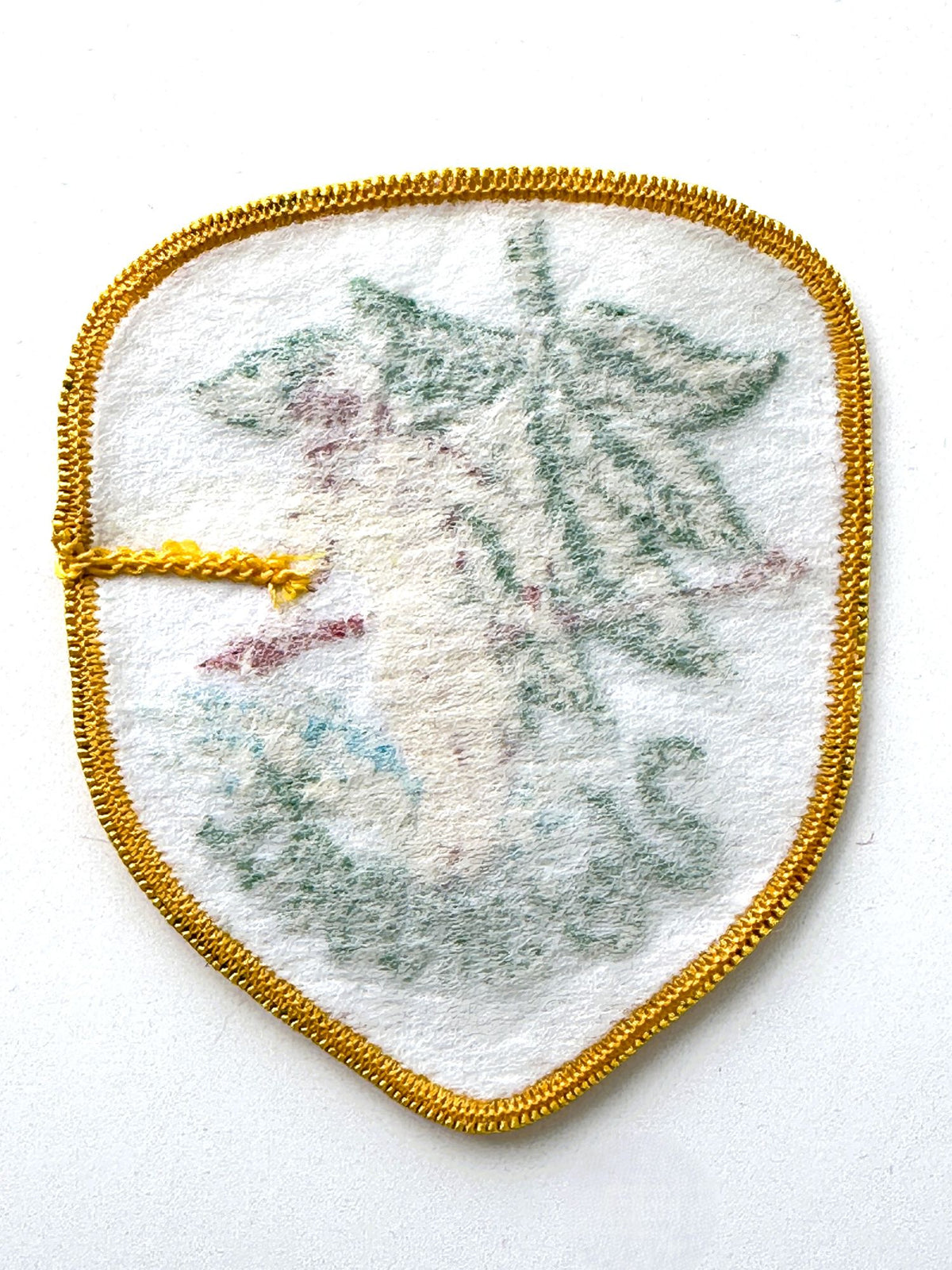 Vermont Skier Green State Vintage Patch