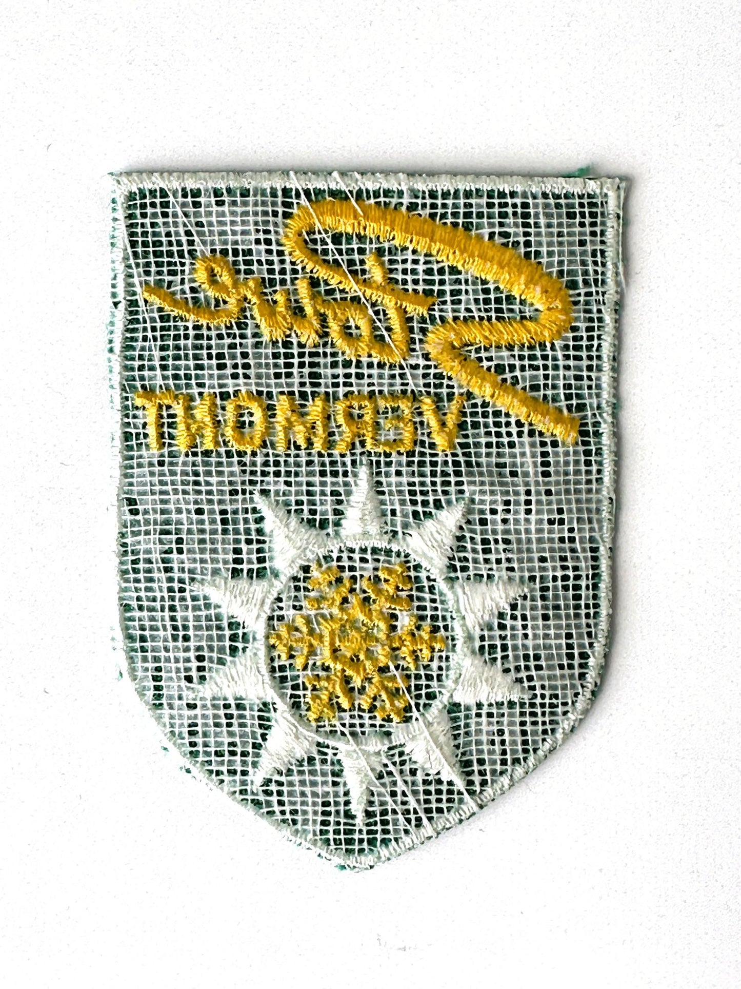 Vermont Stowe Green Vintage Patch