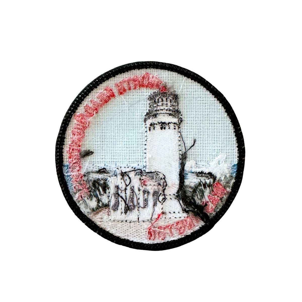 Washington Cape Disappointment State Park North Head Lighthouse Vintage Patch