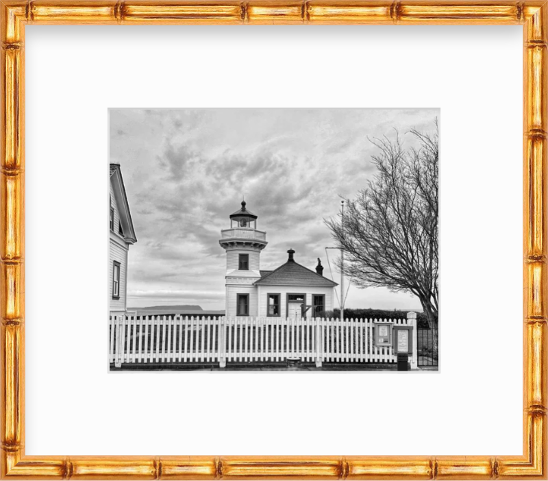 Washington Mukilteo Lighthouse Giclee Travel Print