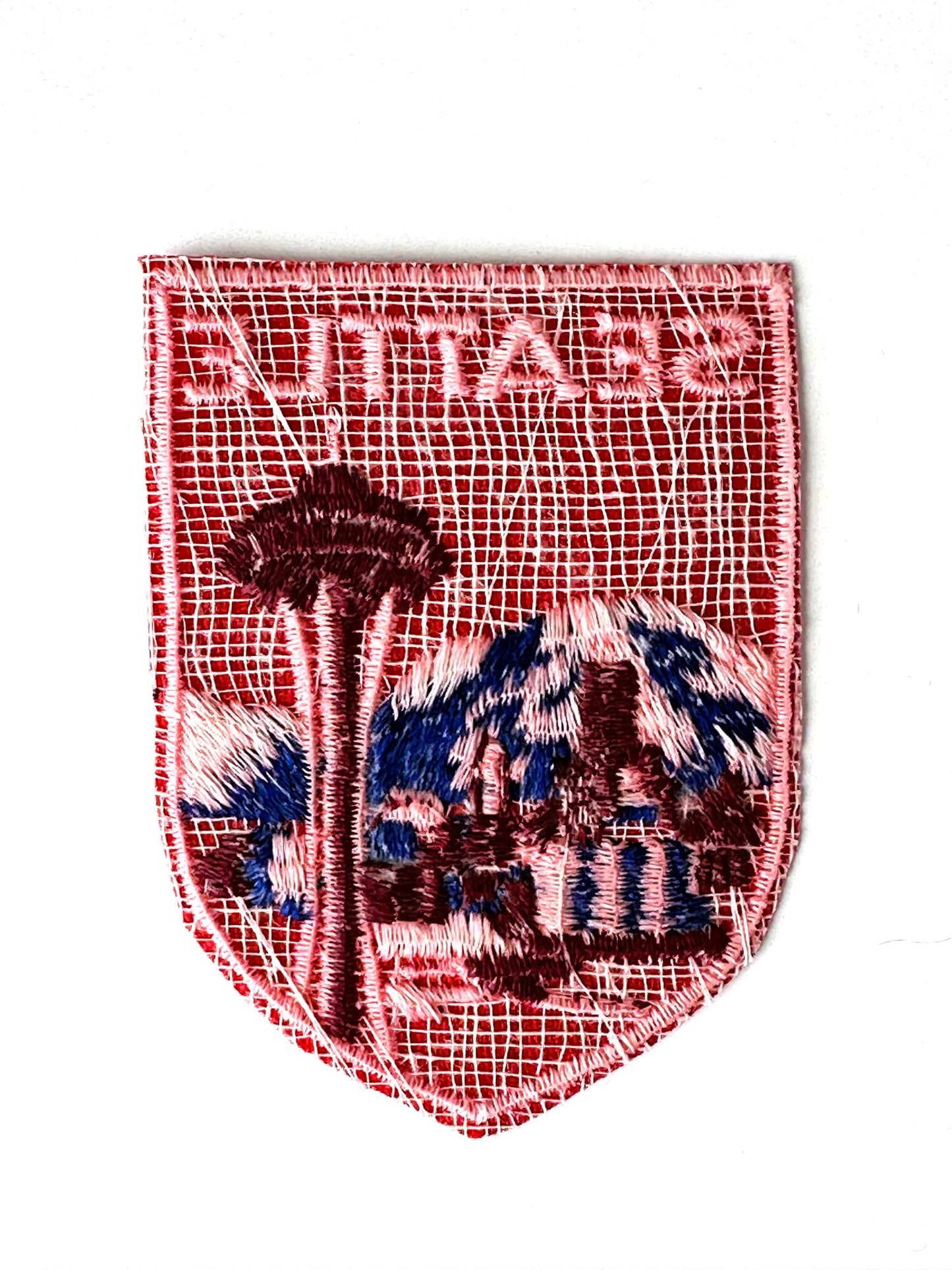 Washington Seattle Space Needle Vintage Patch