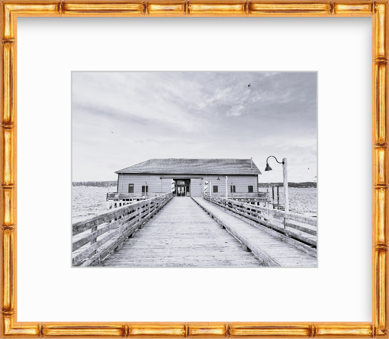 Washington Whidbey Island Coupeville Wharf Giclee Travel Print