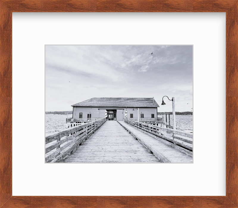 Washington Whidbey Island Coupeville Wharf Giclee Travel Print