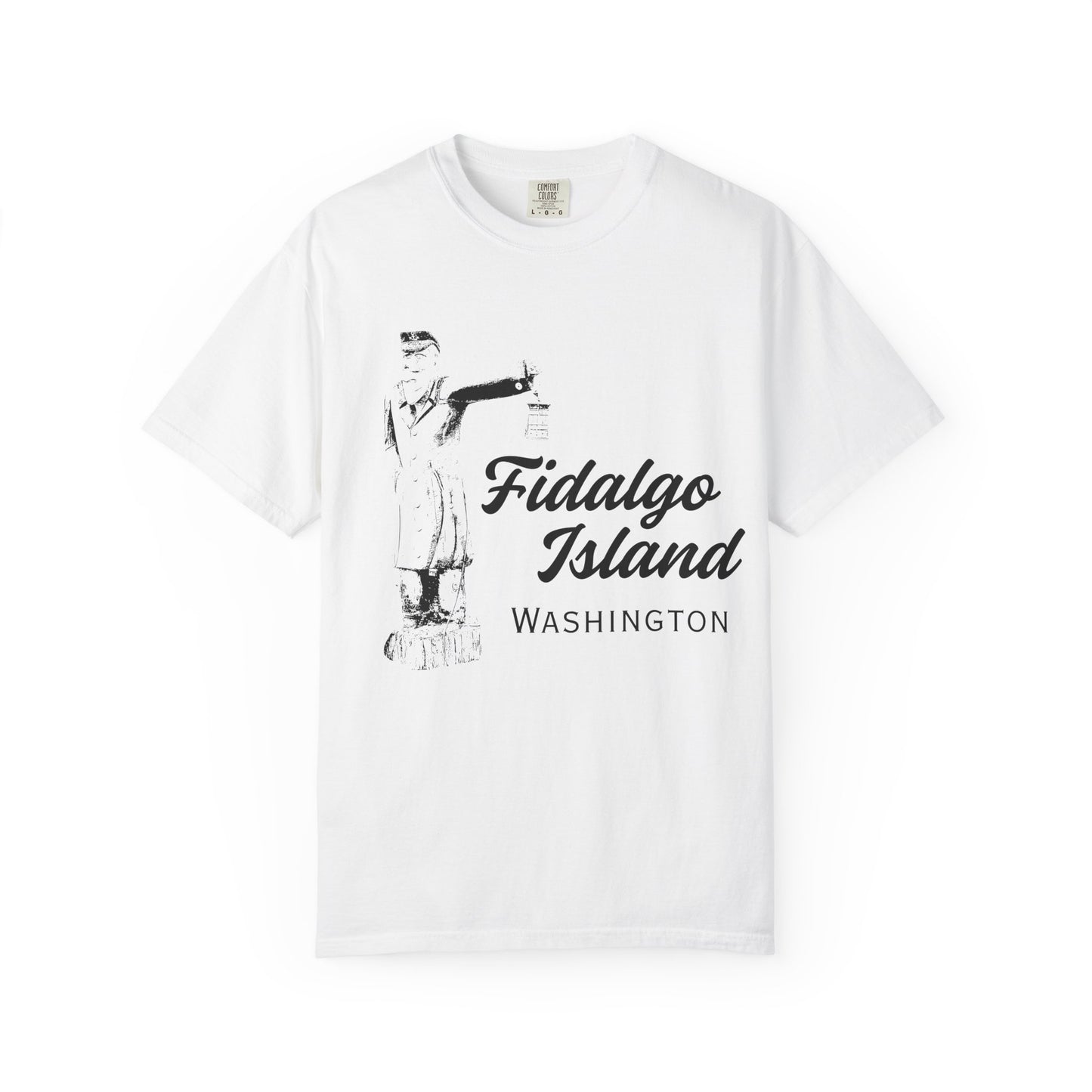 Washington Fidalgo Island Anacortes Old Salt Adult Unisex T-Shirt White