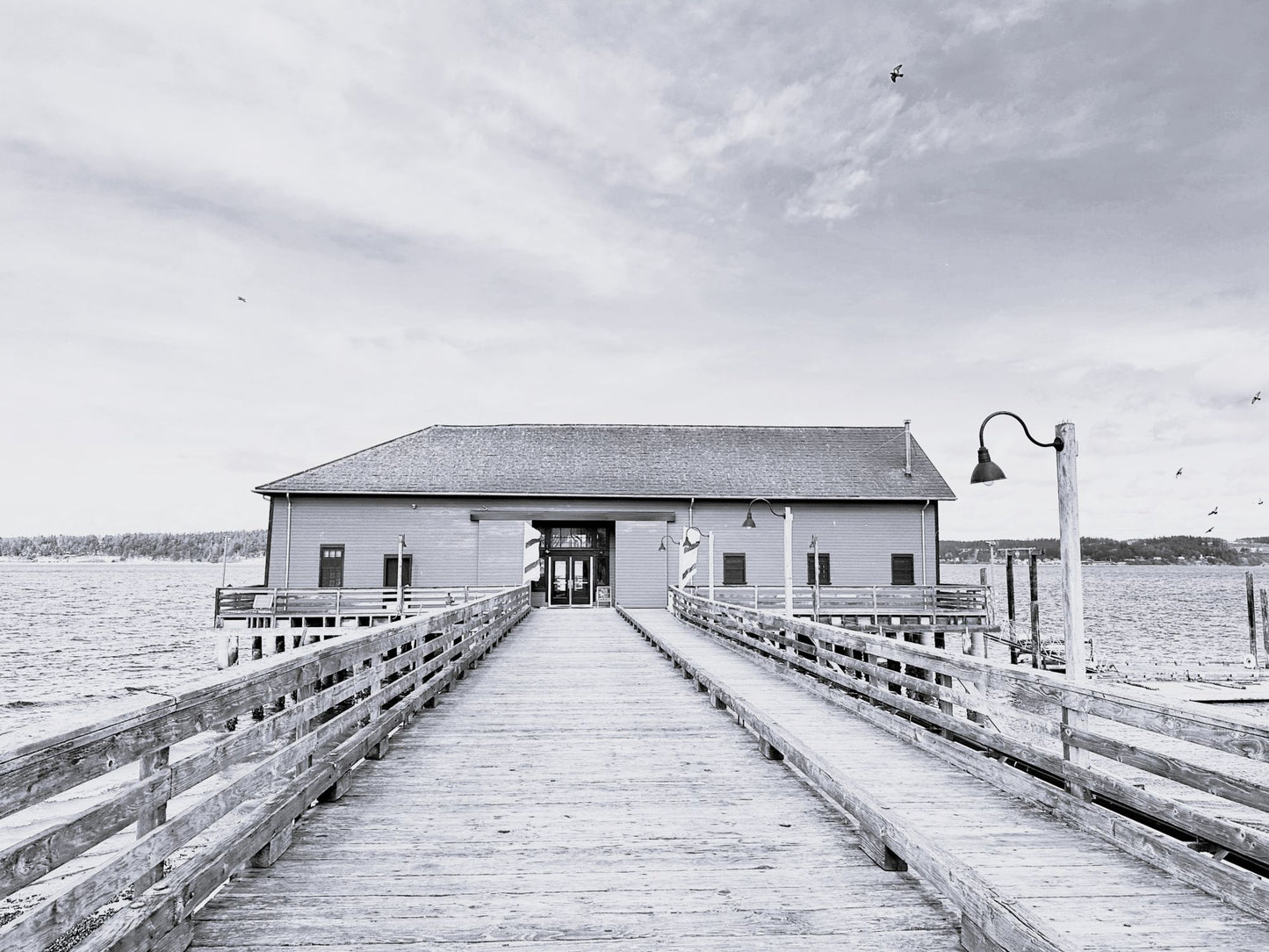 Washington Whidbey Island Coupeville Wharf Giclee Travel Print
