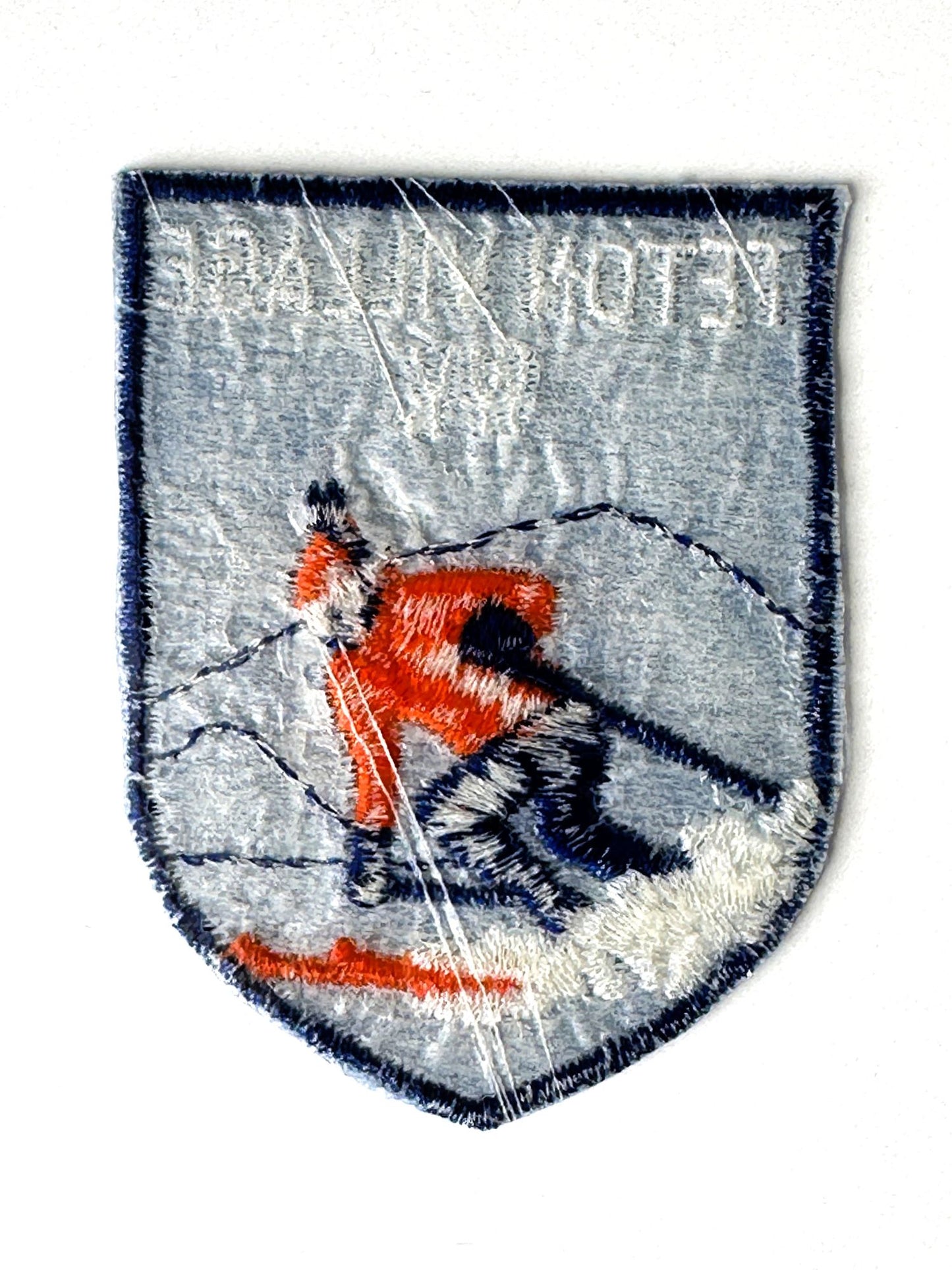 Wyoming Teton Village Ski Jackson Hole Vintage Patch