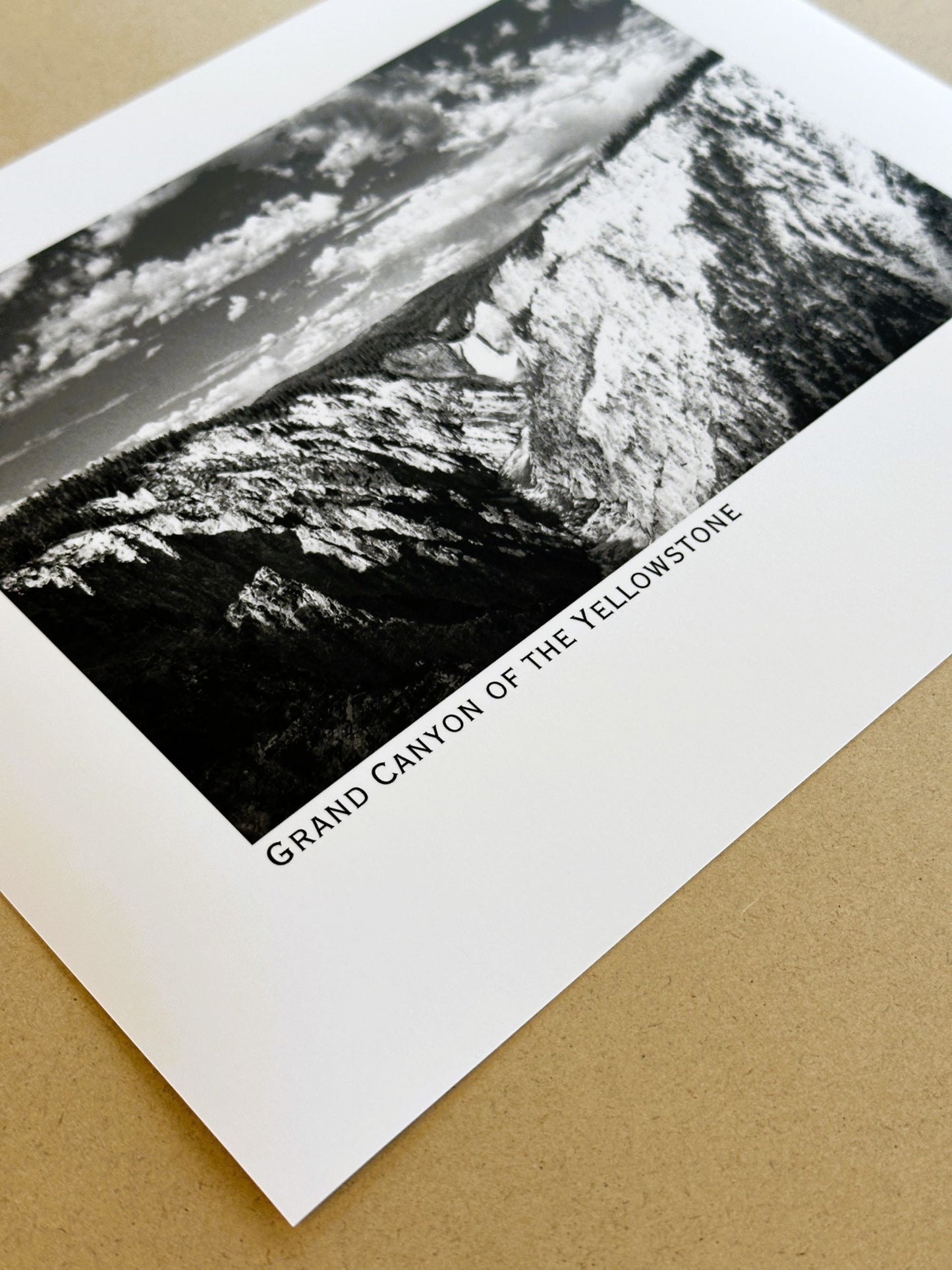 Wyoming Grand Canyon of the Yellowstone Giclee Travel Print