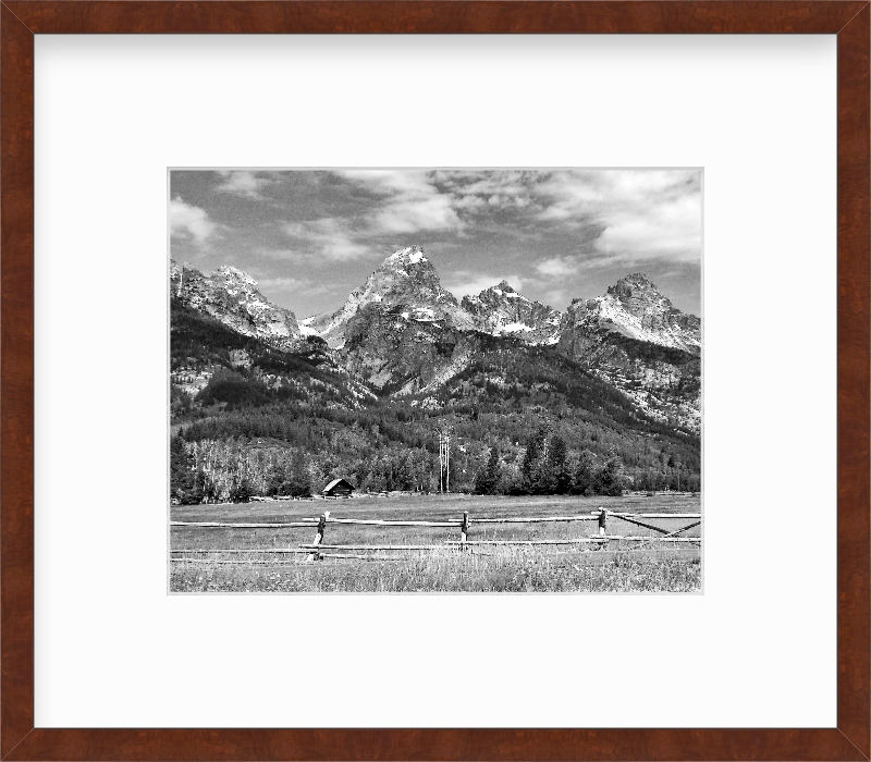 Wyoming Grand Teton National Park in Summer Giclee Travel Print