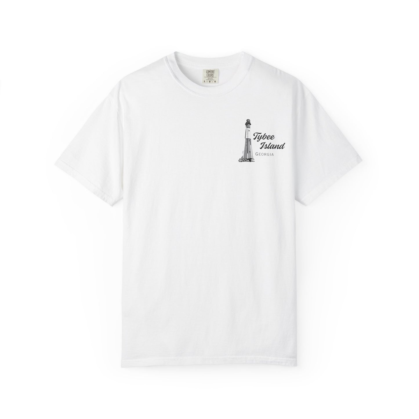Georgia Tybee Island Lighthouse Adult Unisex T-Shirt White