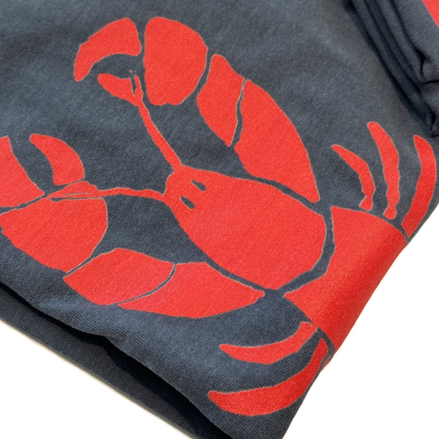 Lobster Adult Unisex T-Shirt Red Lobster, White or Denim Blue Tee