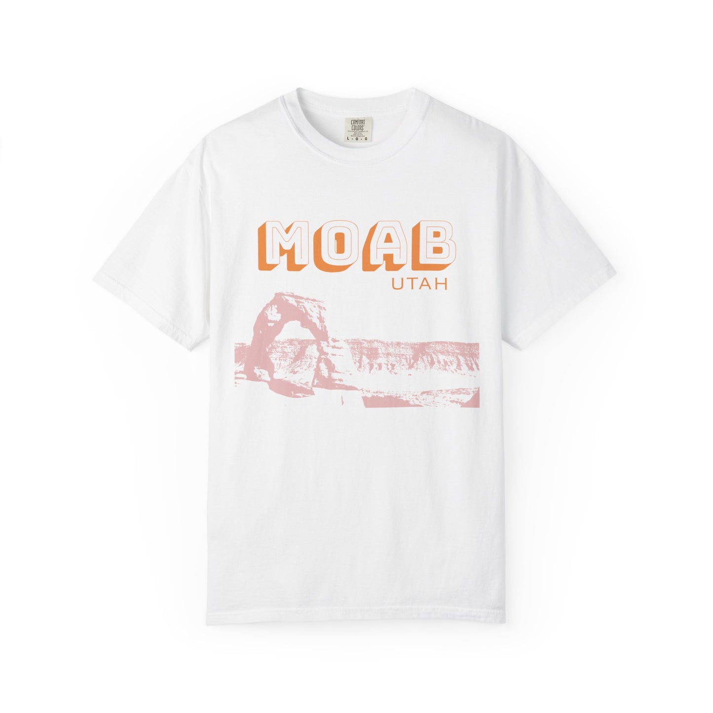 Utah Moab Arches National Park Adult Unisex T-Shirt White