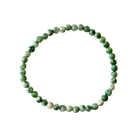 Montana New Bracelet Made with Vintage Moss Agate Gemstones