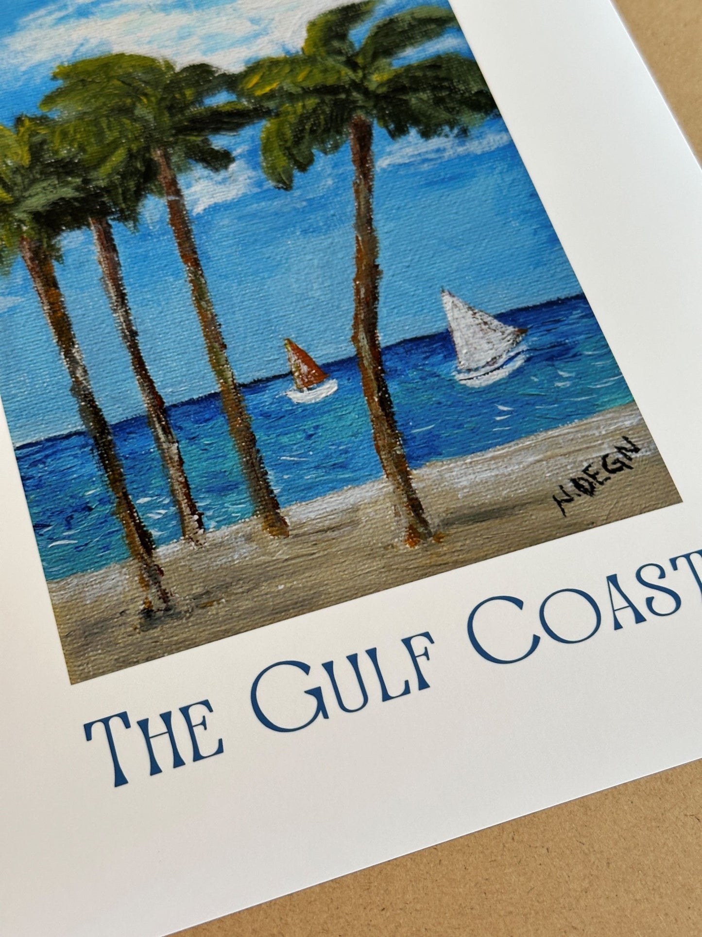 Gulf Coast Art Giclee Travel Print