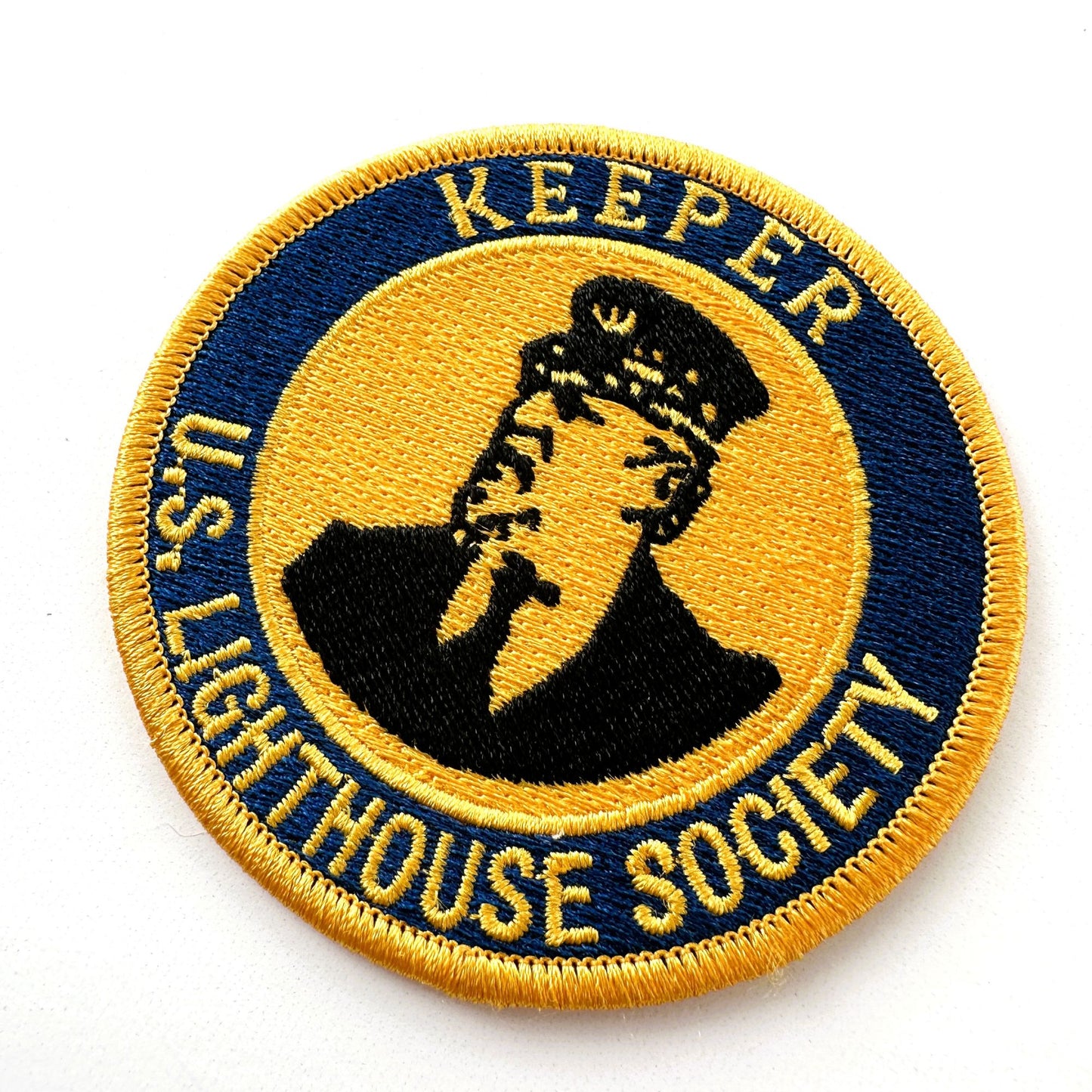 American US Lighthouse Society Lighthouse Keeper Vintage Patch