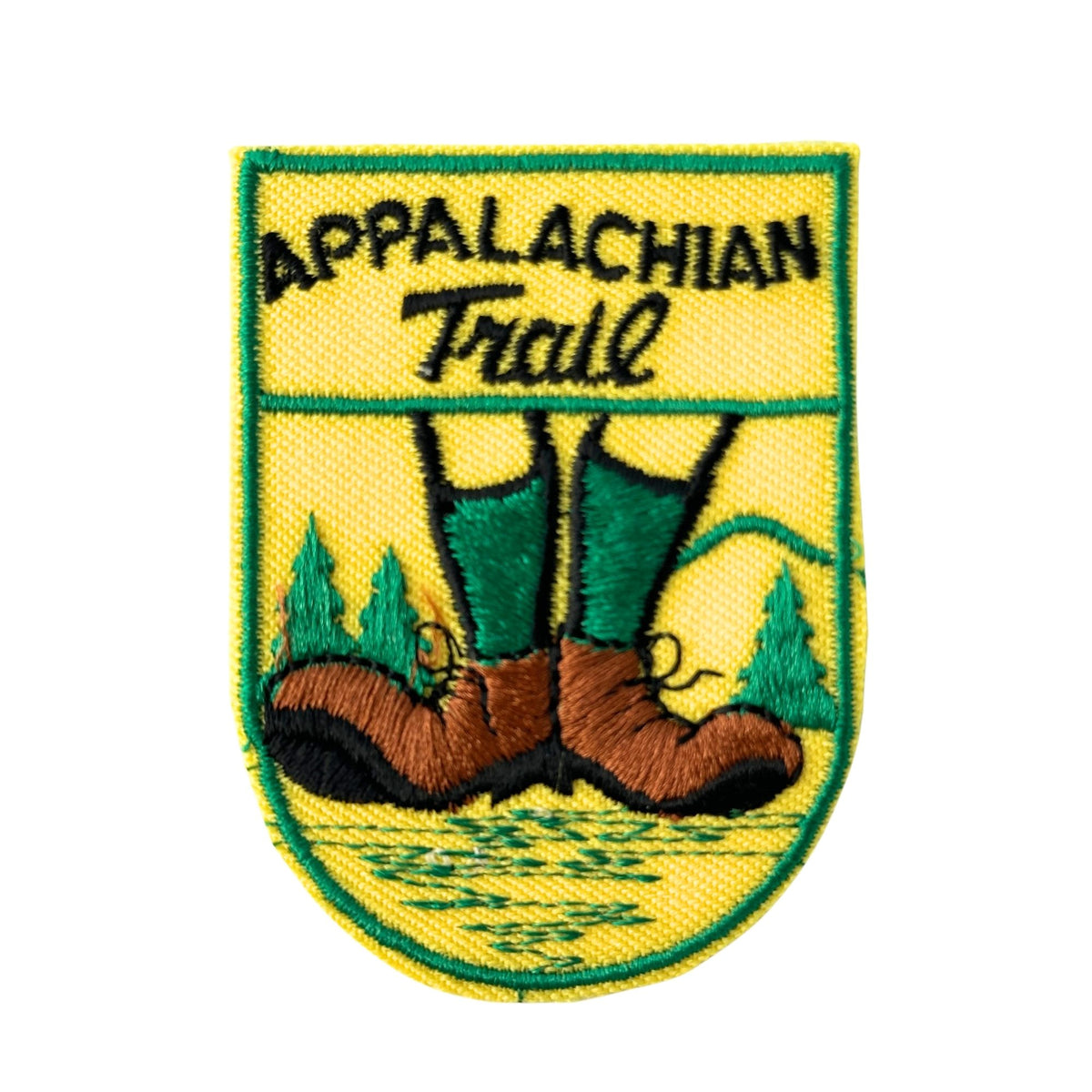 Appalachian Trail Hiking Boots Vintage Patch