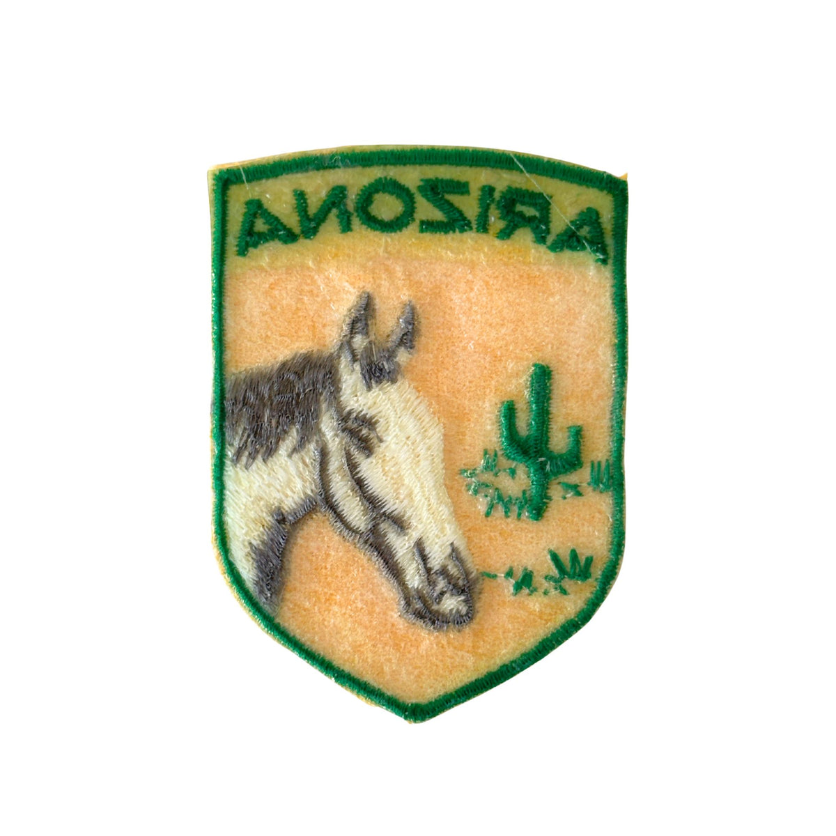 Arizona Horse Yellow Vintage Patch