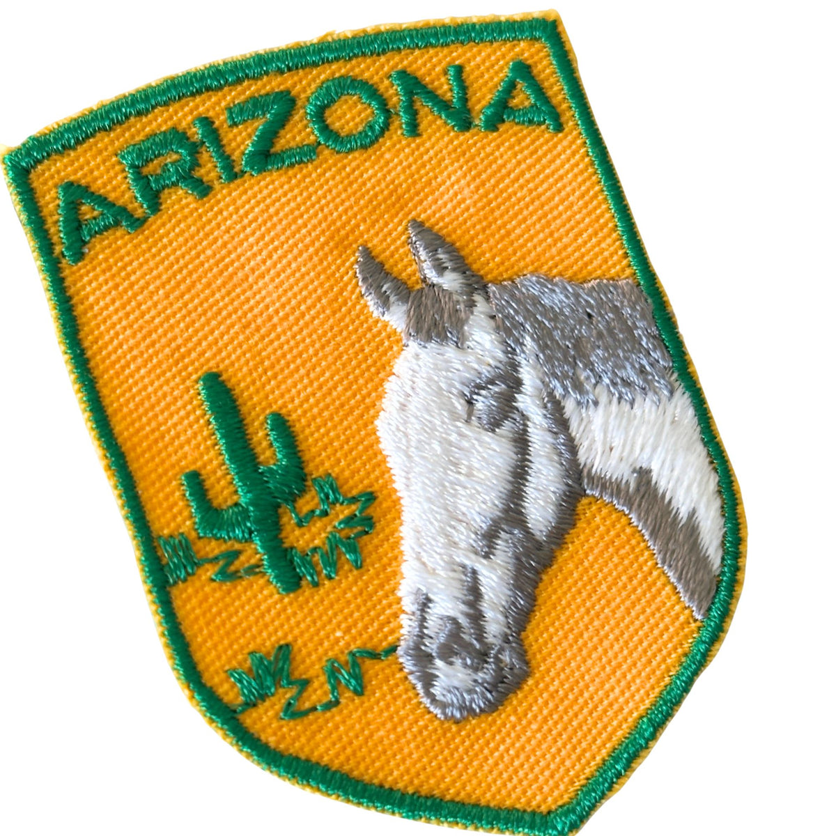 Arizona Horse Yellow Vintage Patch