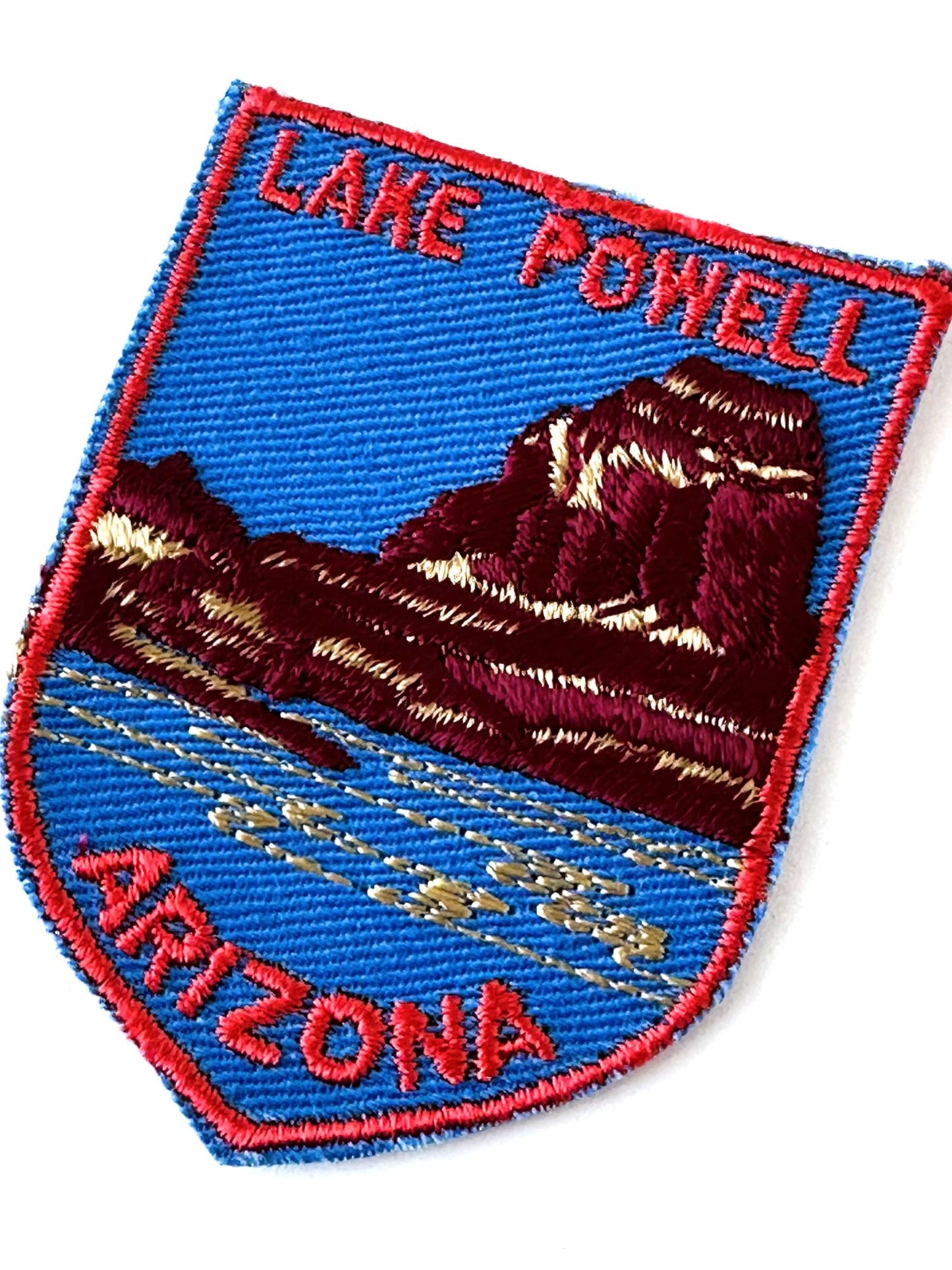 Arizona Lake Powell Blue Vintage Patch