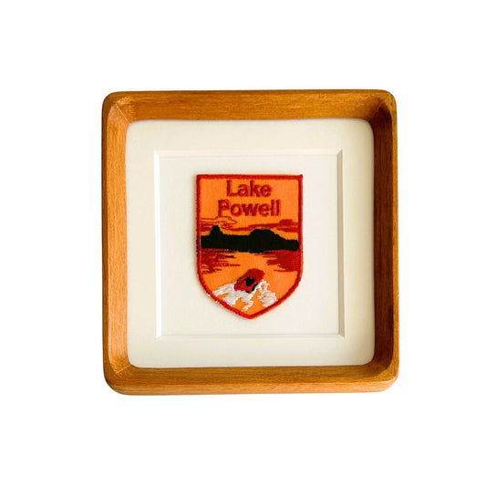 Arizona Lake Powell Vintage Framed Travel Patch