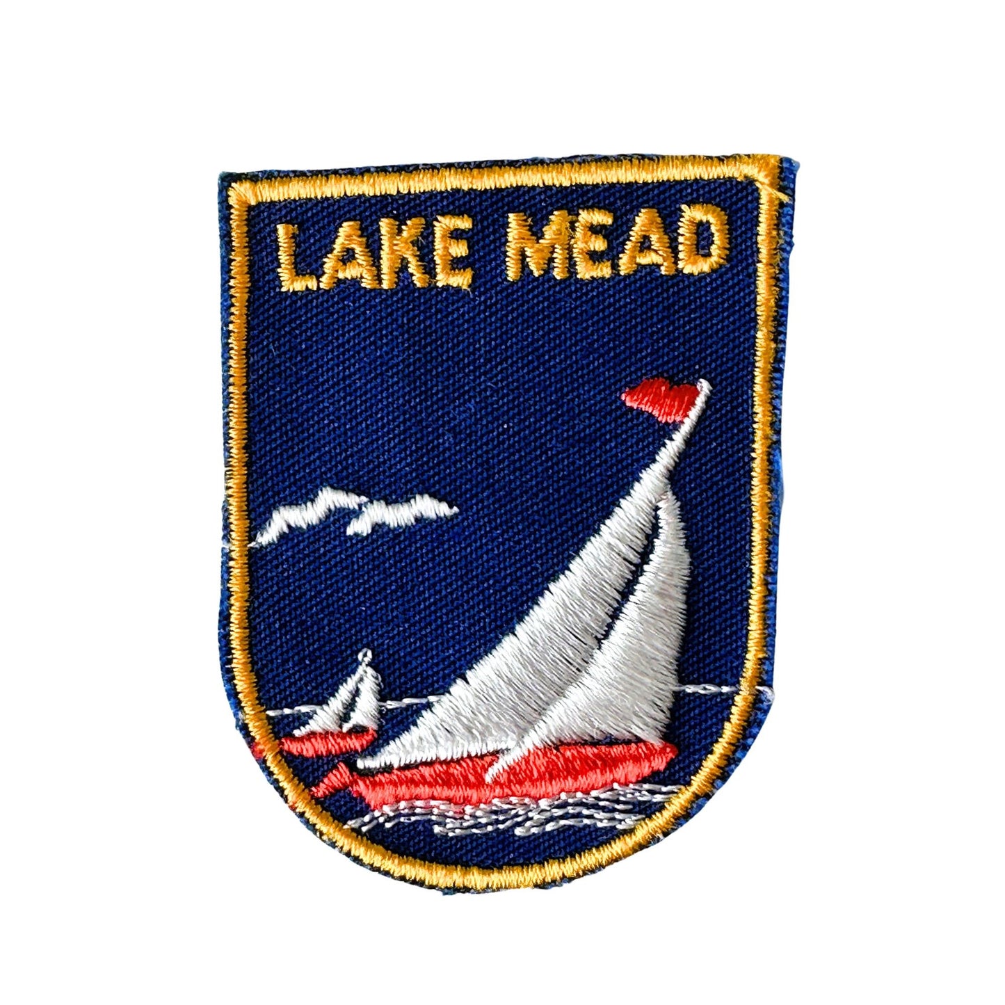 Arizona Nevada Lake Mead Sailboat Vintage Patch