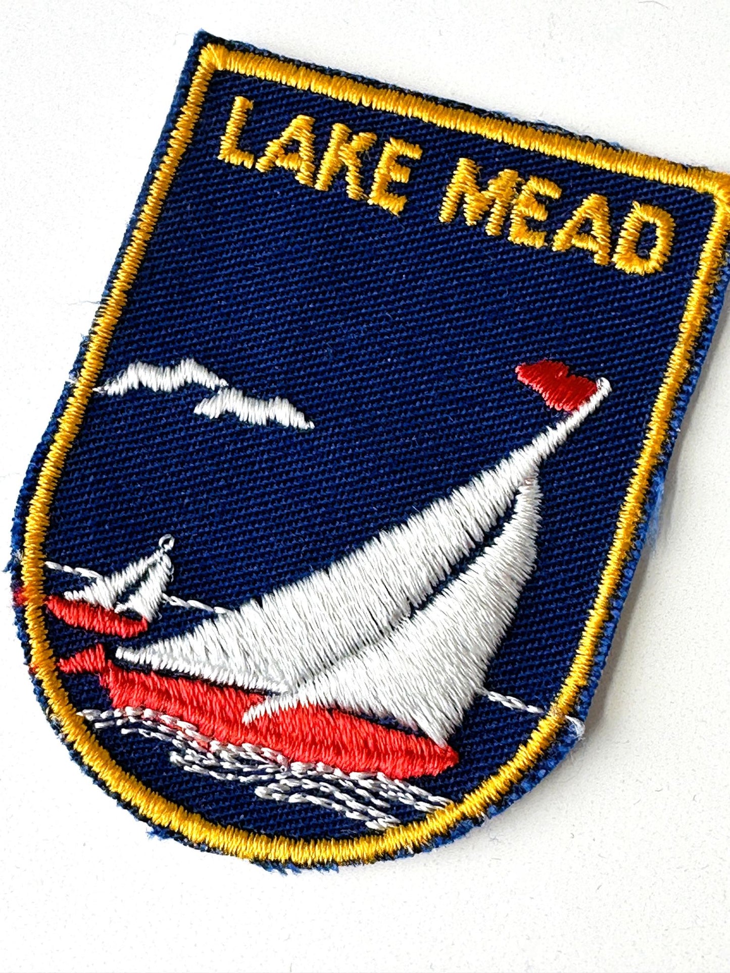 Arizona Nevada Lake Mead Sailboat Vintage Patch