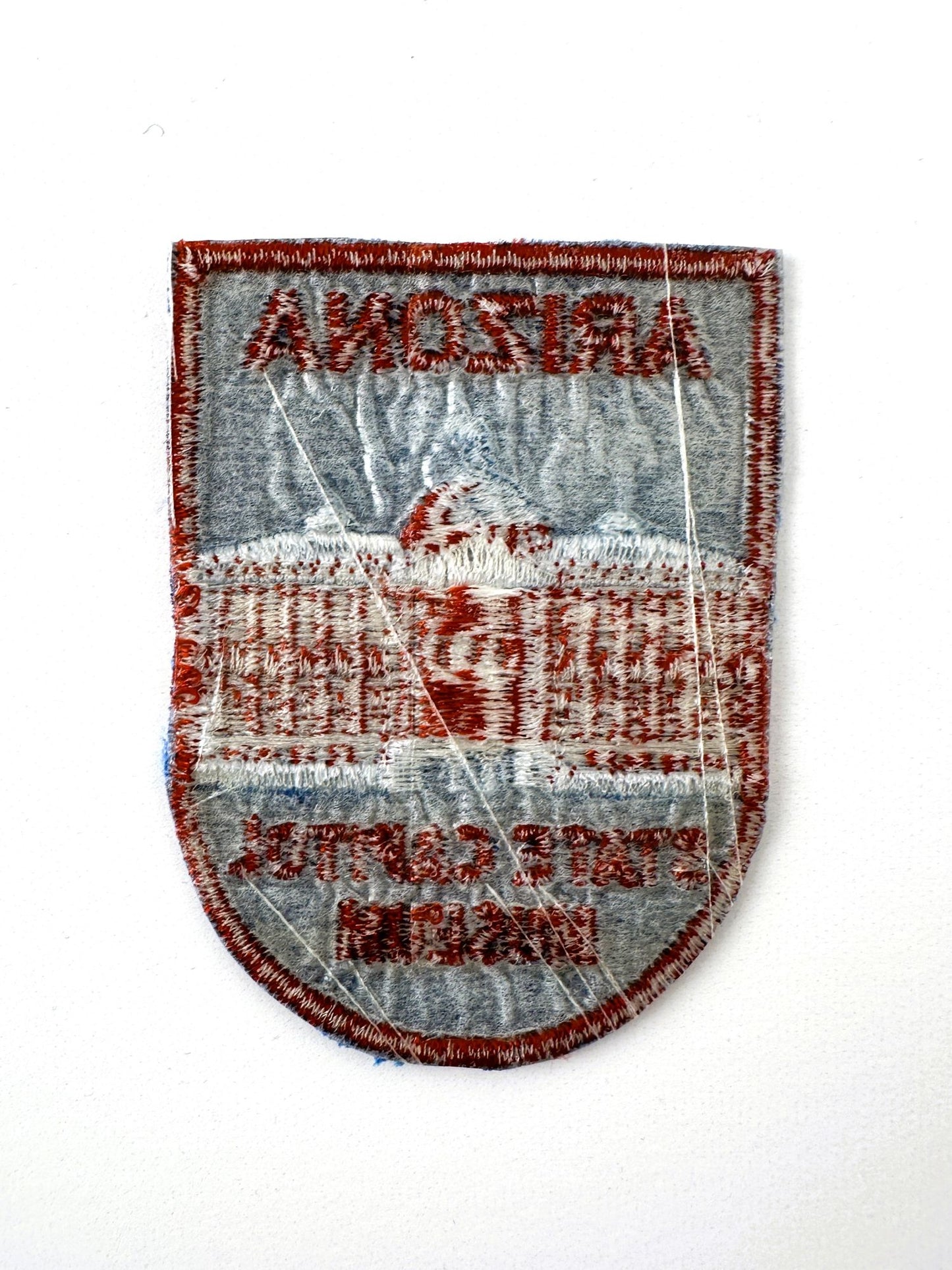 Arizona Phoenix State Capitol Museum Vintage Patch