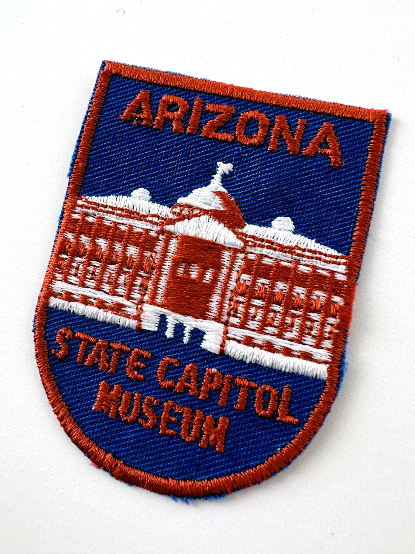 Arizona Phoenix State Capitol Museum Vintage Patch