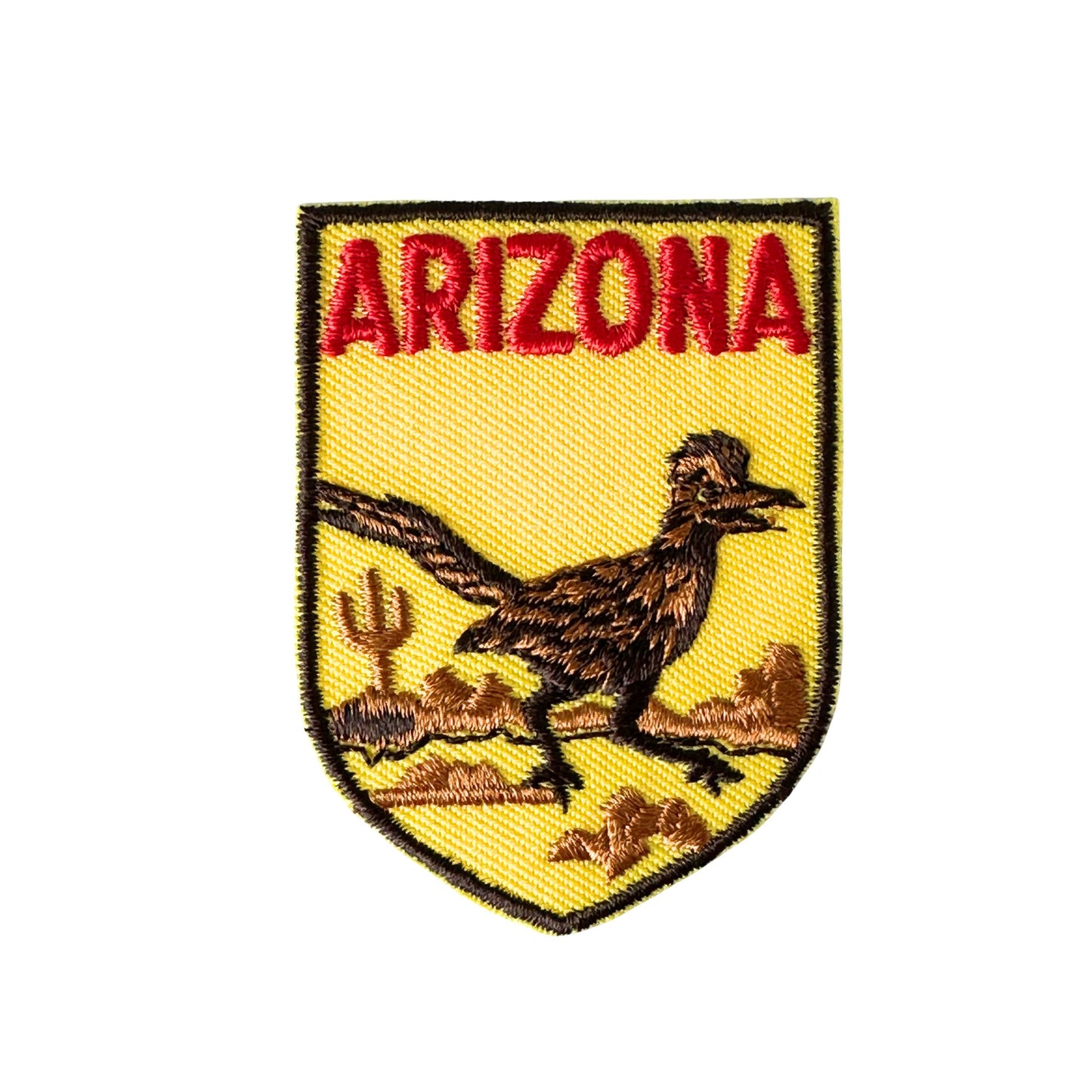 Arizona Road Runner State Bird Vintage Travel Patch