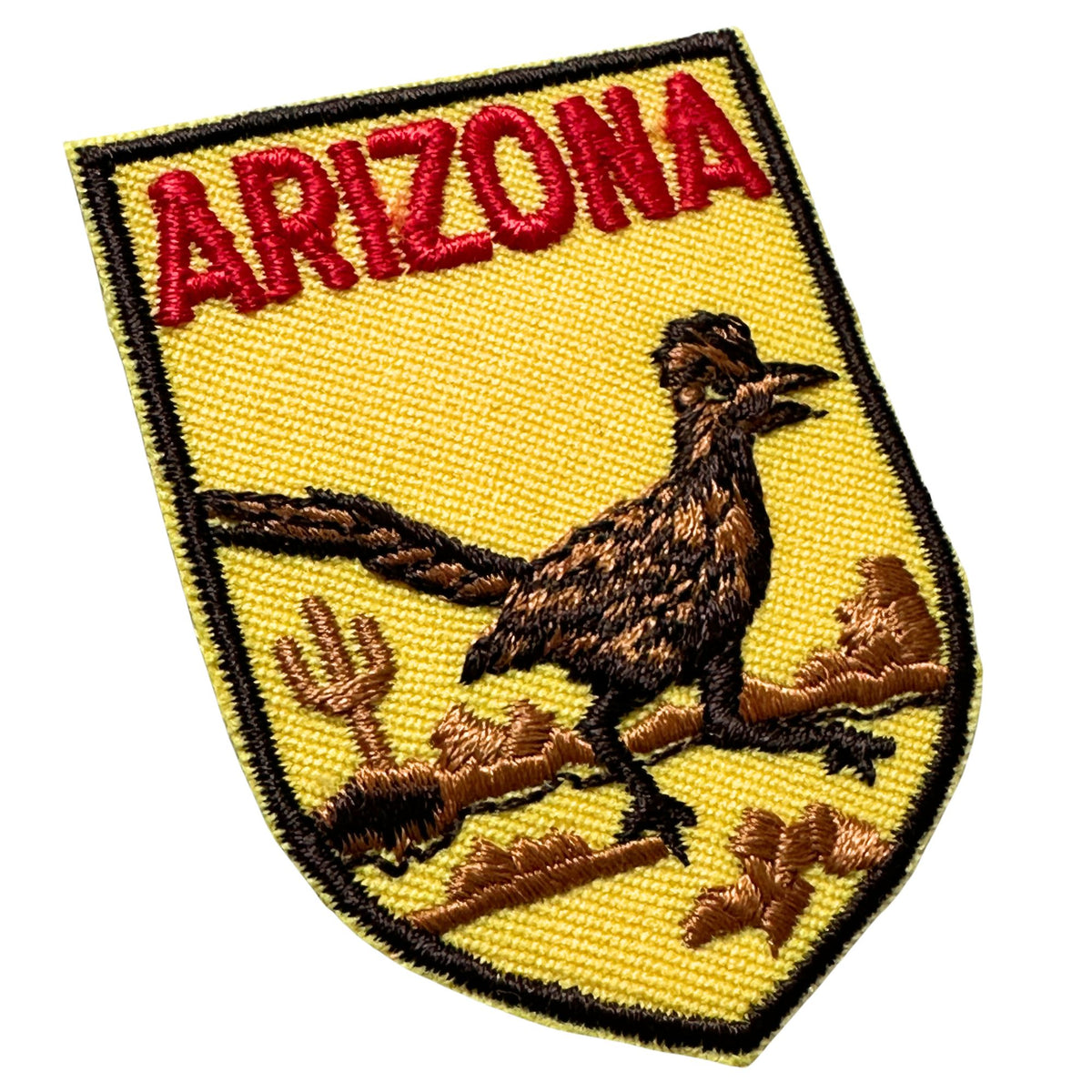 Arizona Road Runner State Bird Vintage Travel Patch