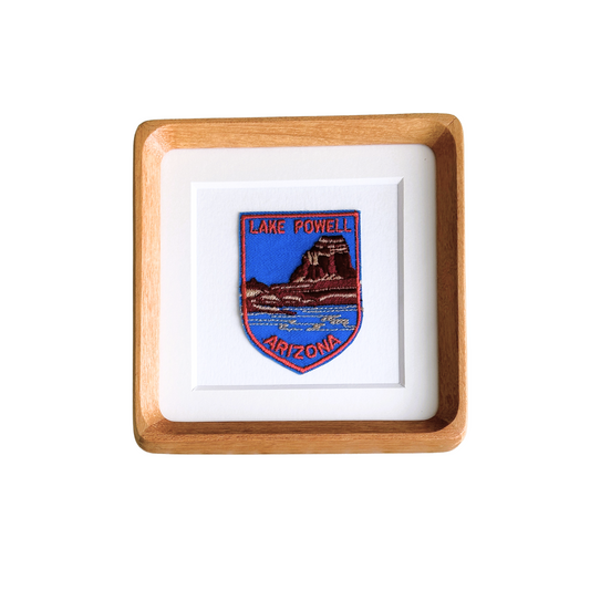 Arizona Lake Powell Vintage Framed Travel Patch