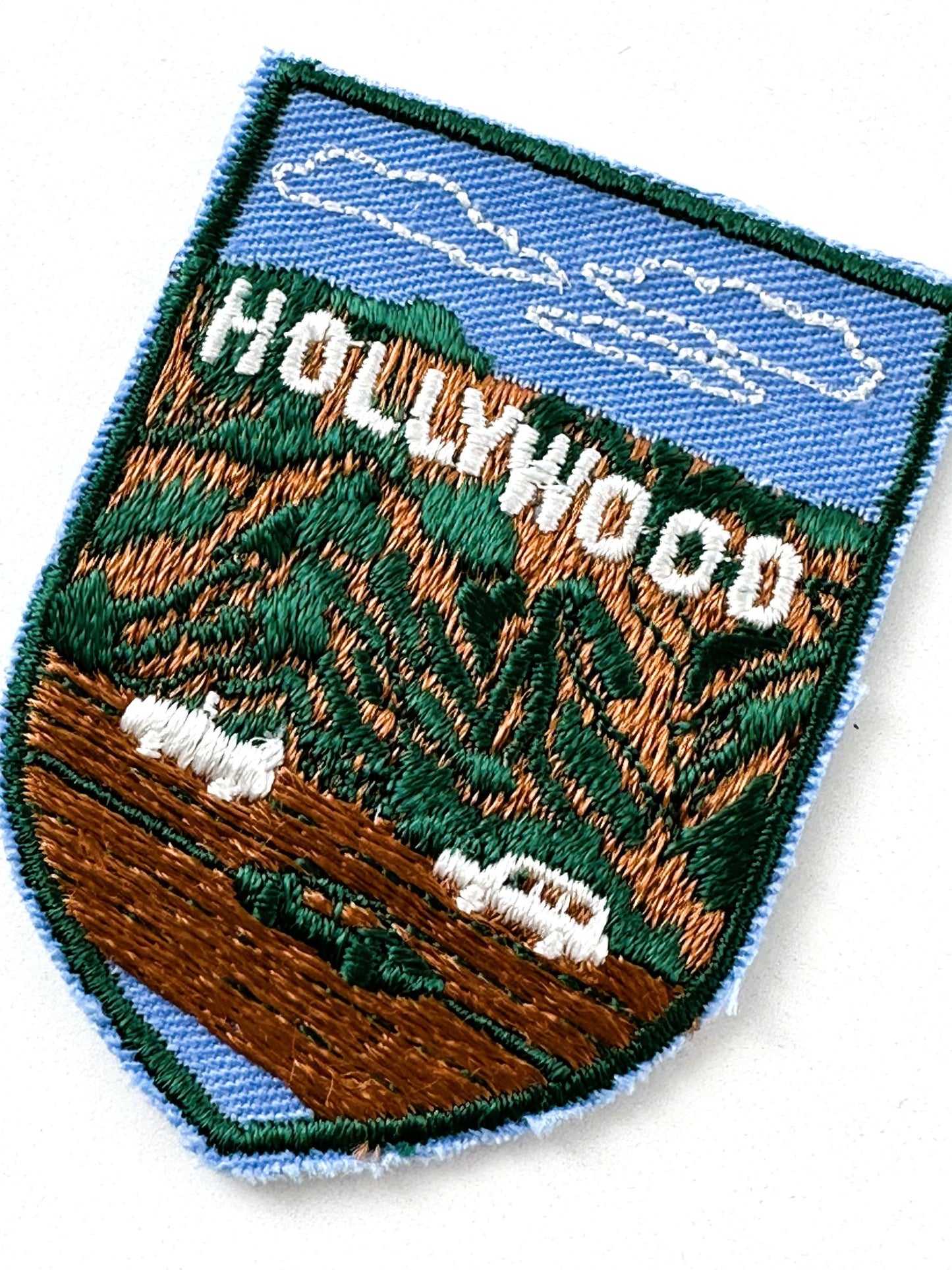California Hollywood Sign Vintage Patch