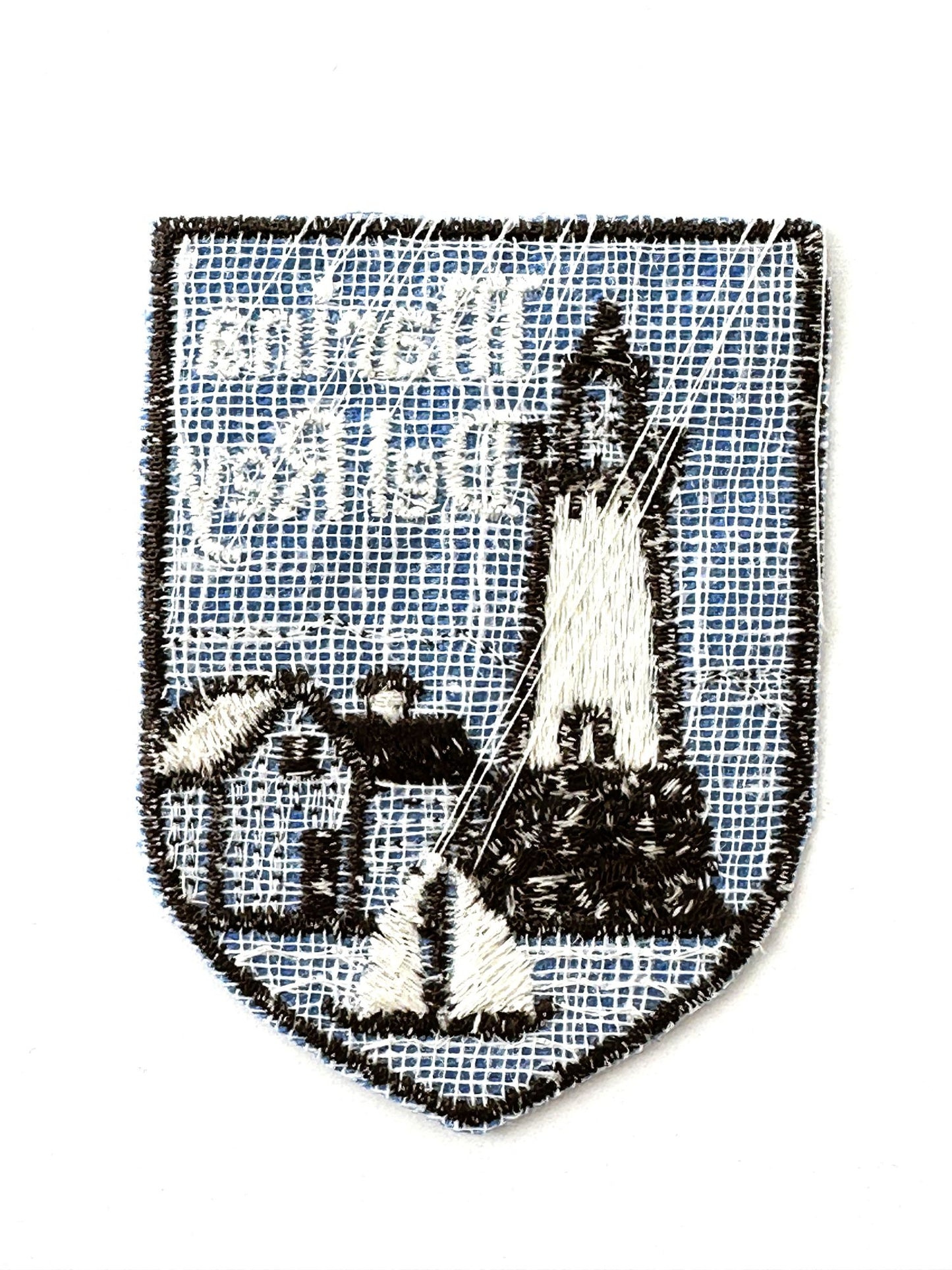 California Marina Del Ray Lighthouse Vintage Patch