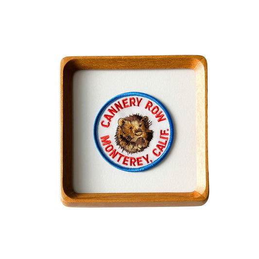 California Monterey Cannery Row Vintage Framed Travel Patch
