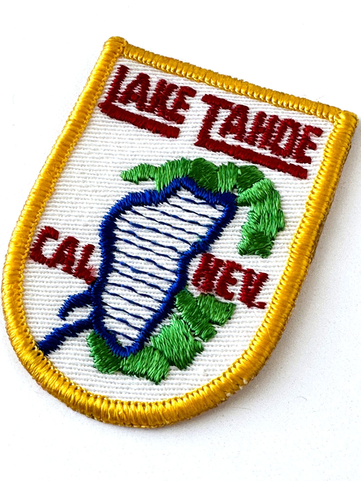 California Nevada Lake Tahoe Vintage Patch