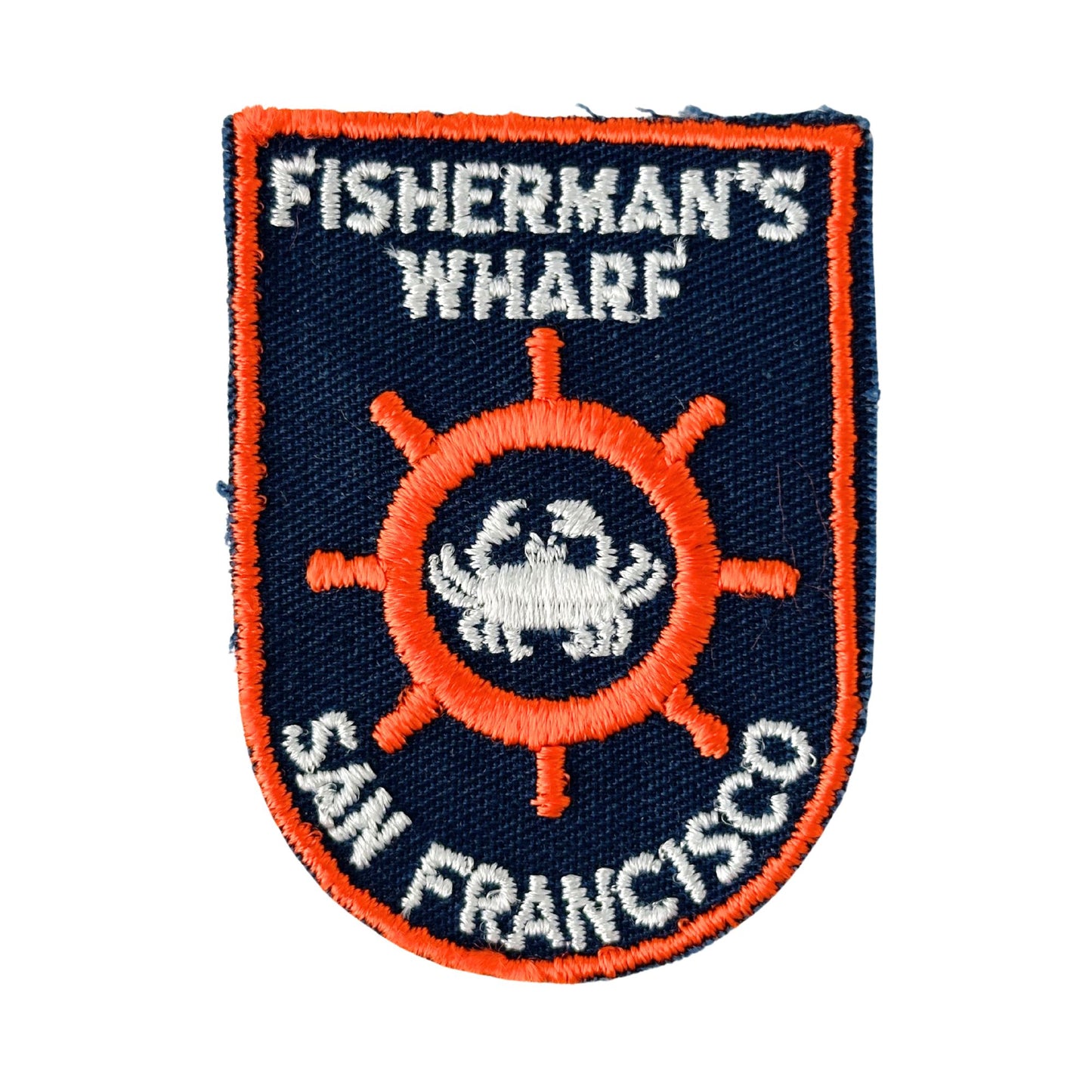 California San Francisco Fisherman's Wharf Vintage Patch