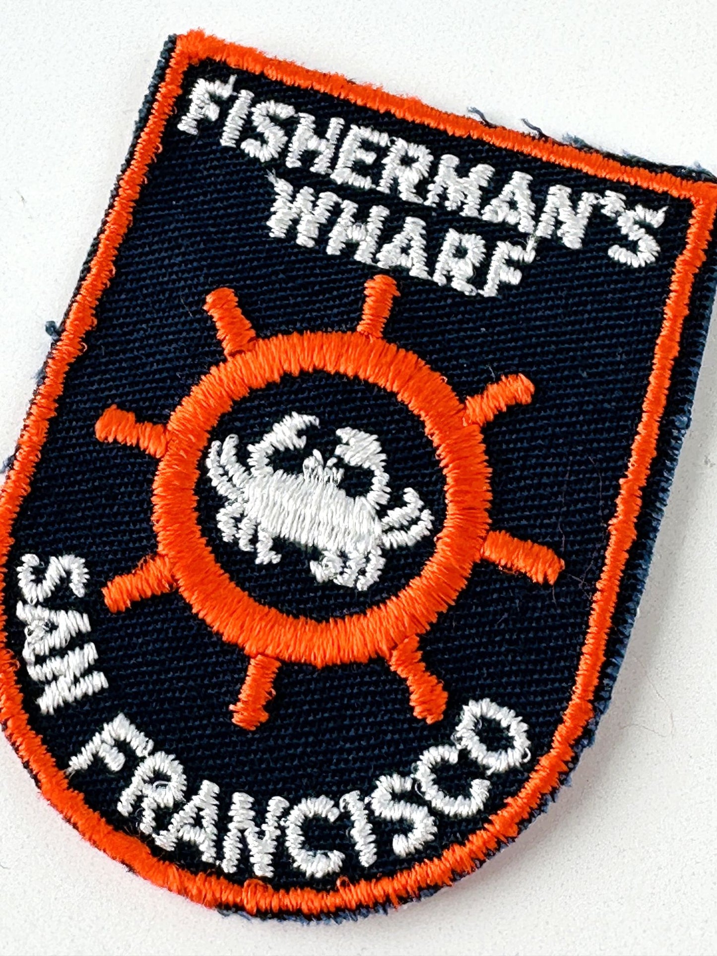 California San Francisco Fisherman's Wharf Vintage Patch