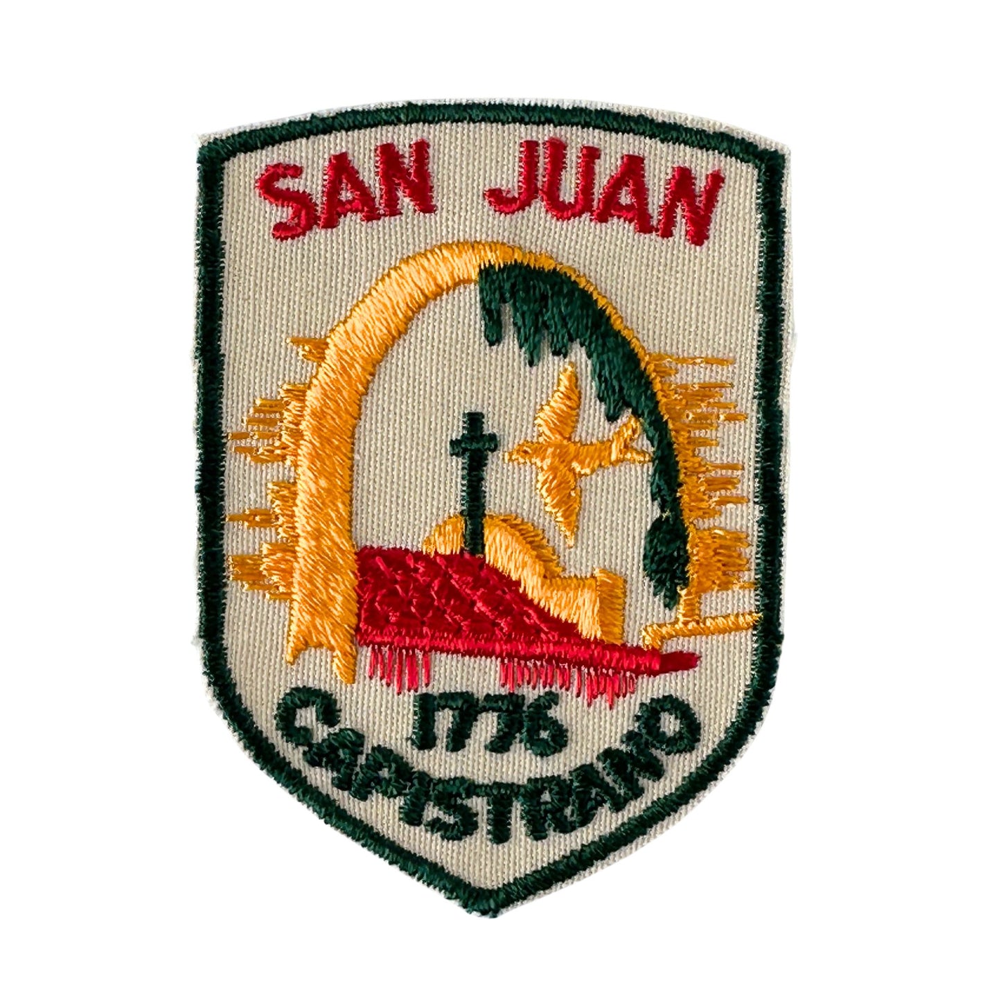 California San Juan Capistrano Vintage Patch