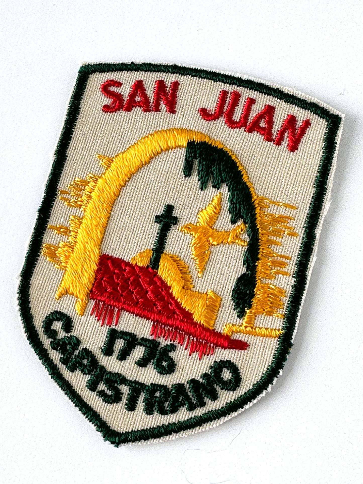 California San Juan Capistrano Vintage Patch