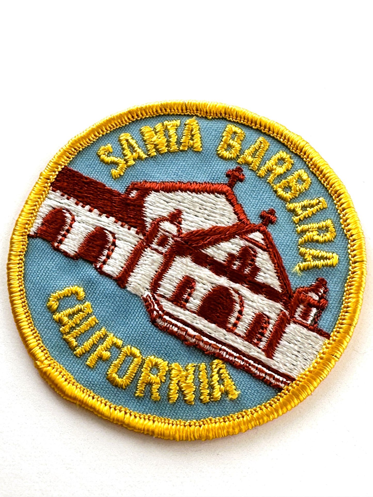 California Santa Barbara Retro Vintage Patch