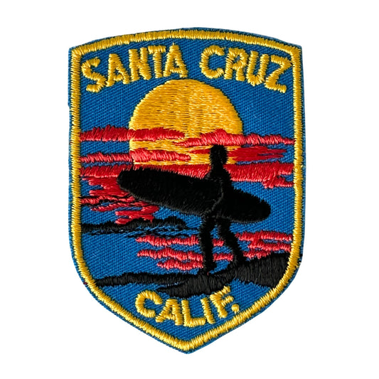 California Santa Cruz Surfing Vintage Patch