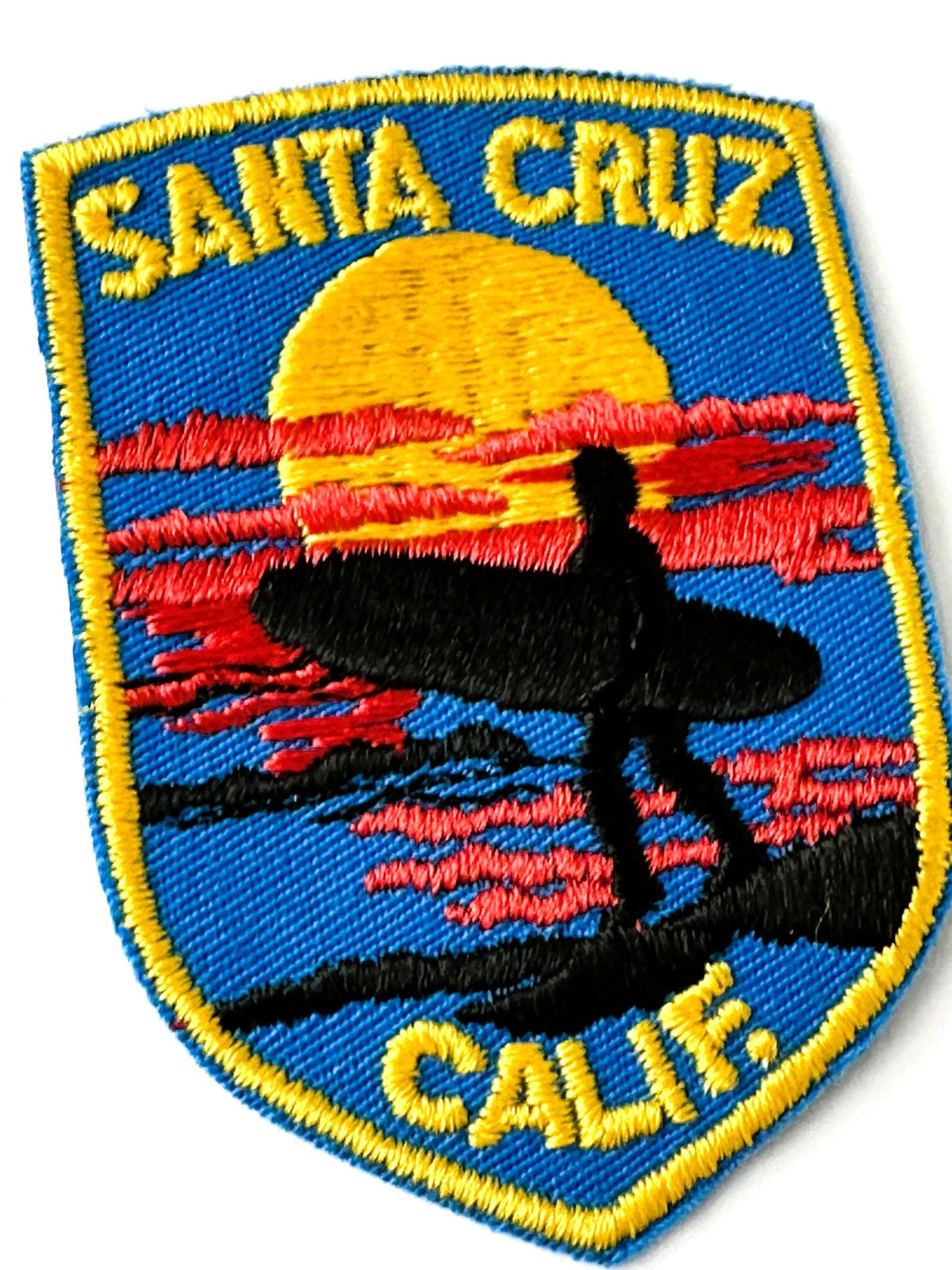 California Santa Cruz Surfing Vintage Patch