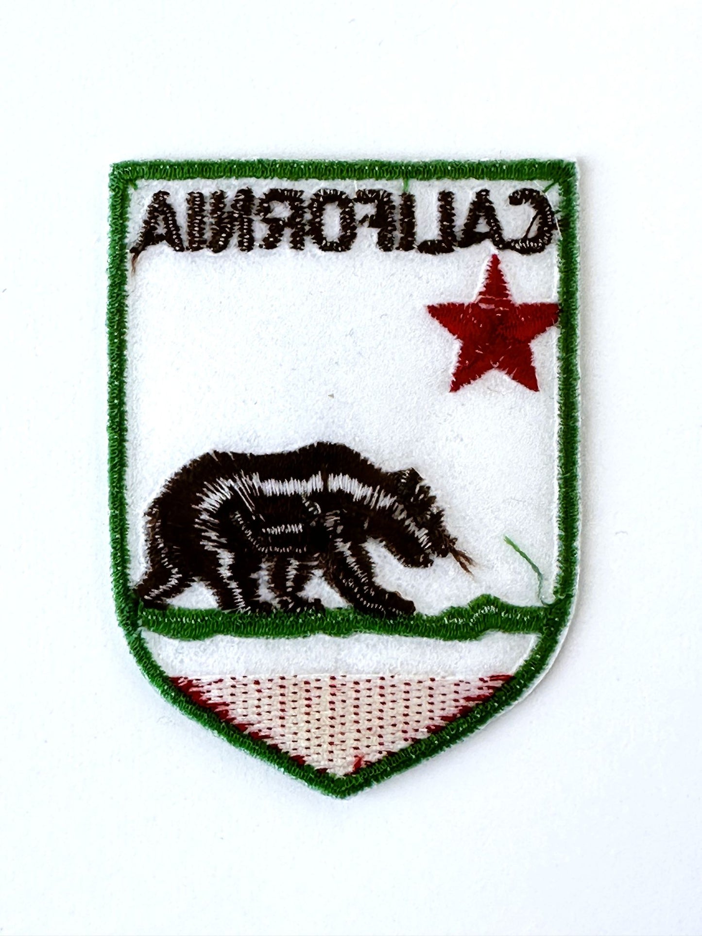 California State Flag Vintage Travel Patch