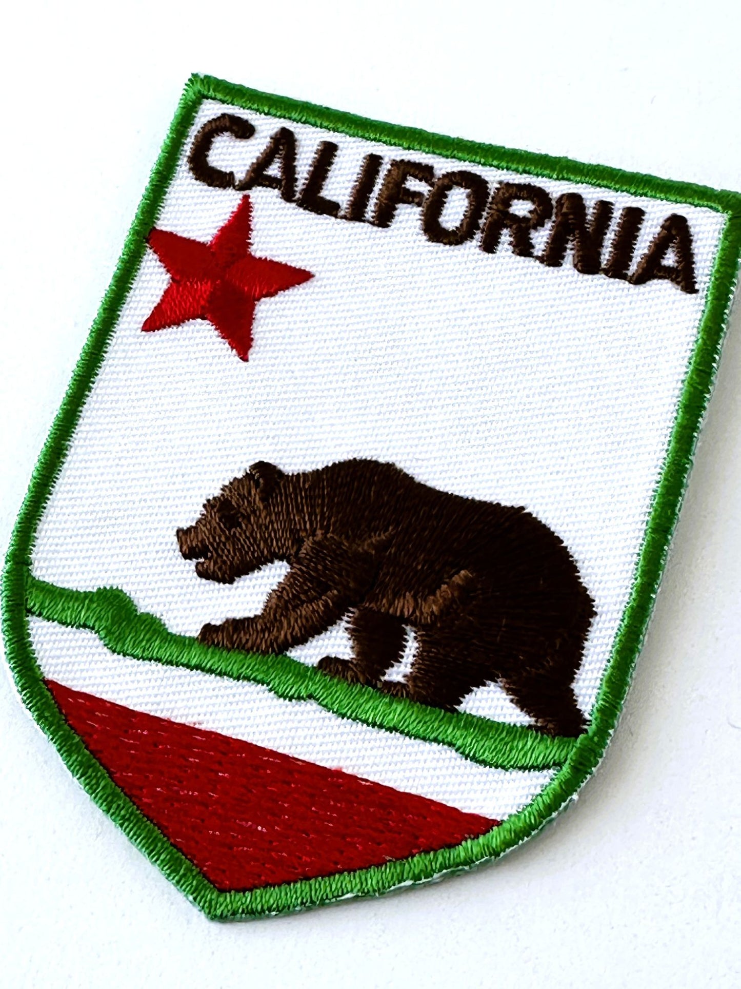 California State Flag Vintage Travel Patch