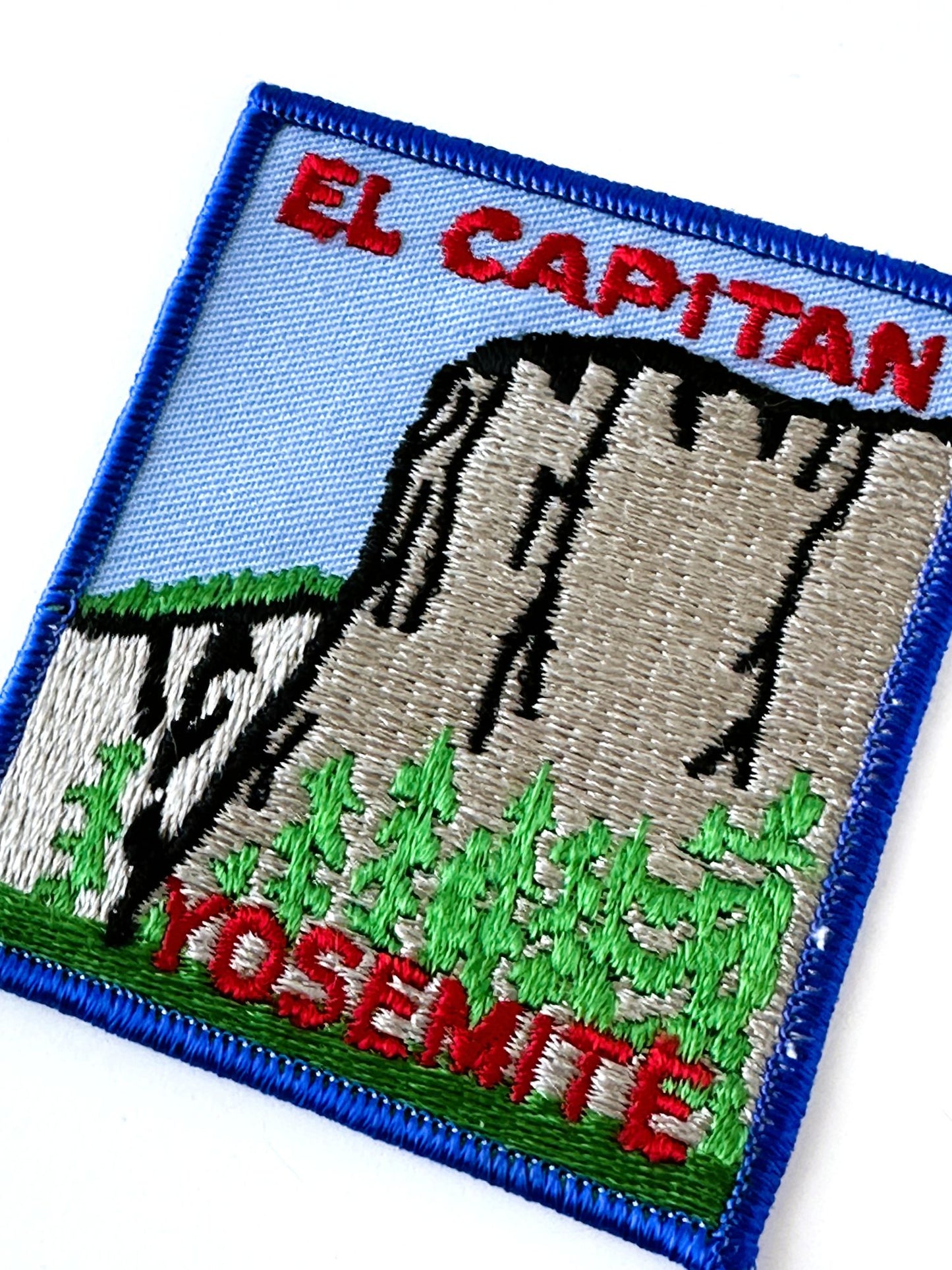 California Yosemite El Capitan Large Vintage Patch