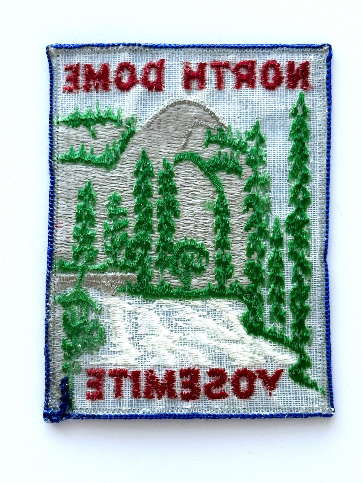 California Yosemite National Park North Dome Large Vintage Patch