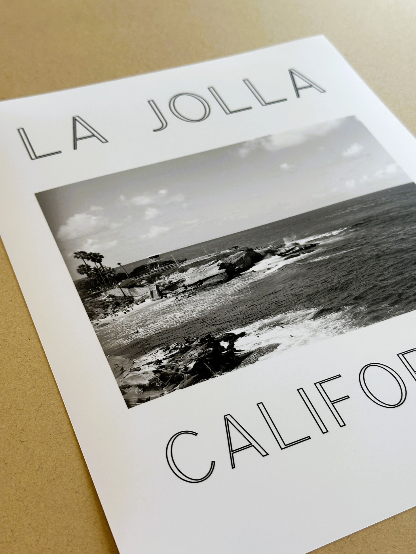 California La Jolla Cove Giclee Travel Print