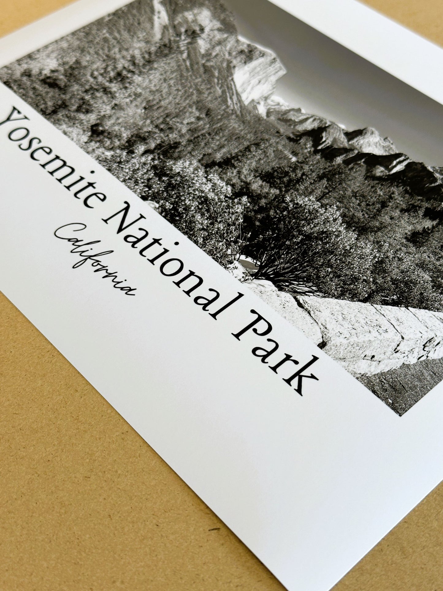 California Yosemite National Park Giclee Travel Print