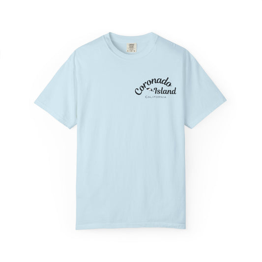 California Coronado Island Adult Unisex T-Shirt Pale Blue