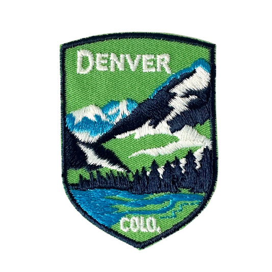 Colorado Denver Green Vintage Patch