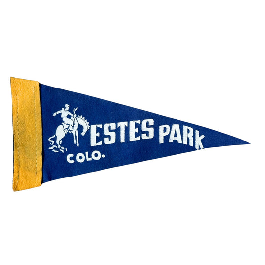 Colorado Estes Park Small Vintage Pennant